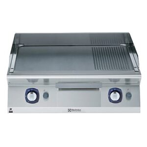Electrolux Professional 700XP plinski roštilj, kombinirana ploča, 800 mm