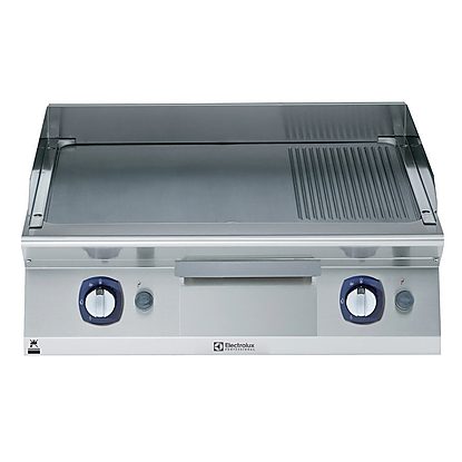 Electrolux Professional 700XP plinski roštilj, kombinirana ploča, 800 mm