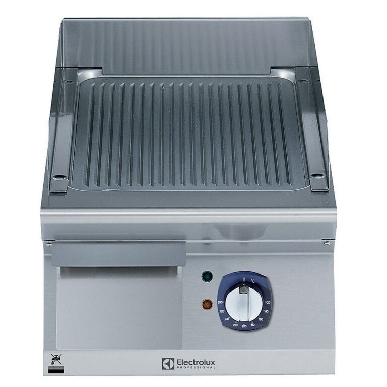 Electrolux Professional 700XP električni roštilj, rebrasta ploča, 400 mm